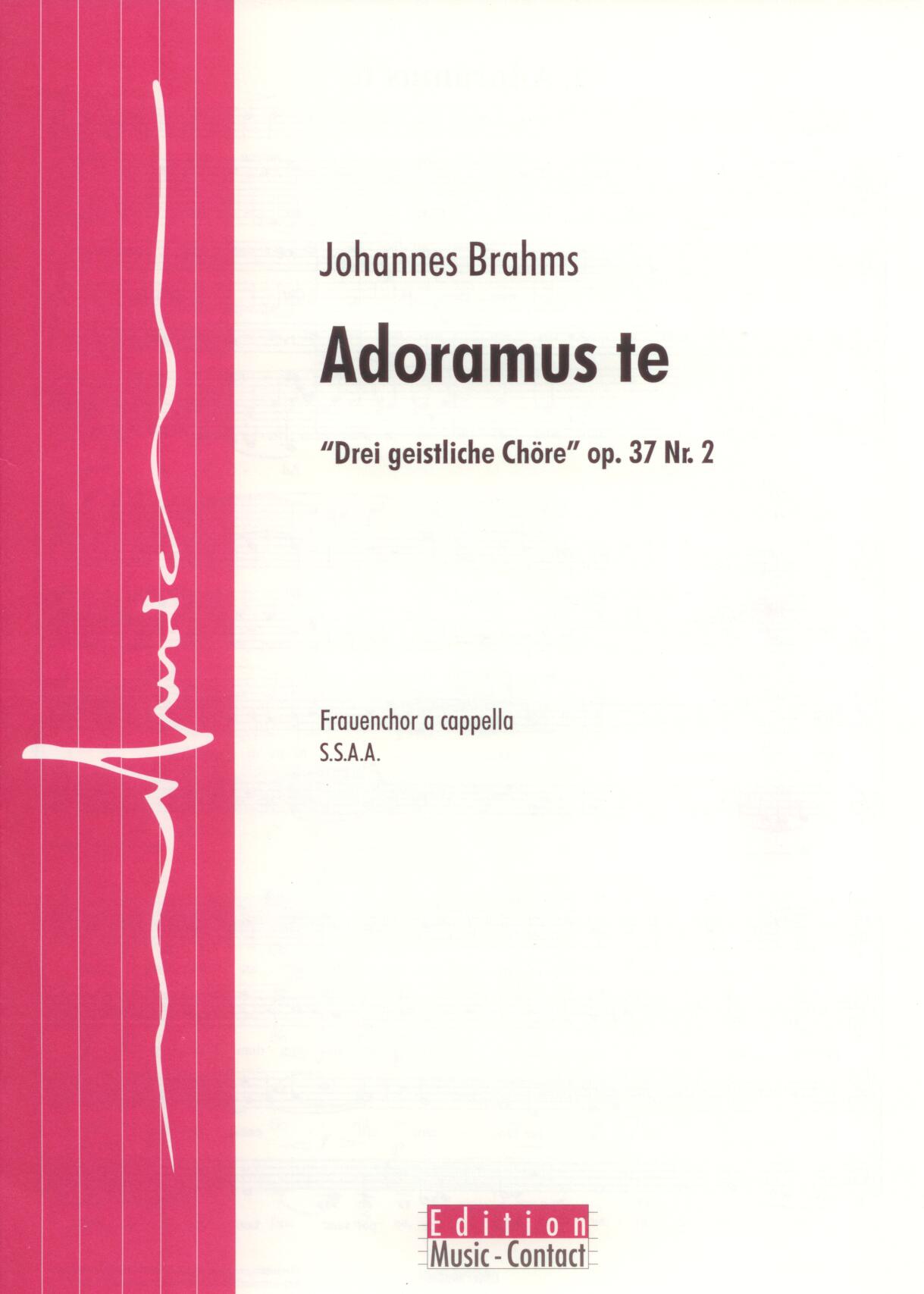 Adoramus te - Show sample score